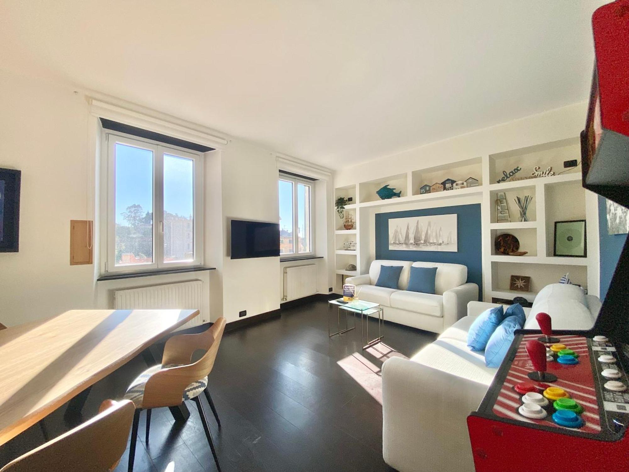 Casaviva - Modern Lively Trilo In Genova Nervi Apartman Kültér fotó